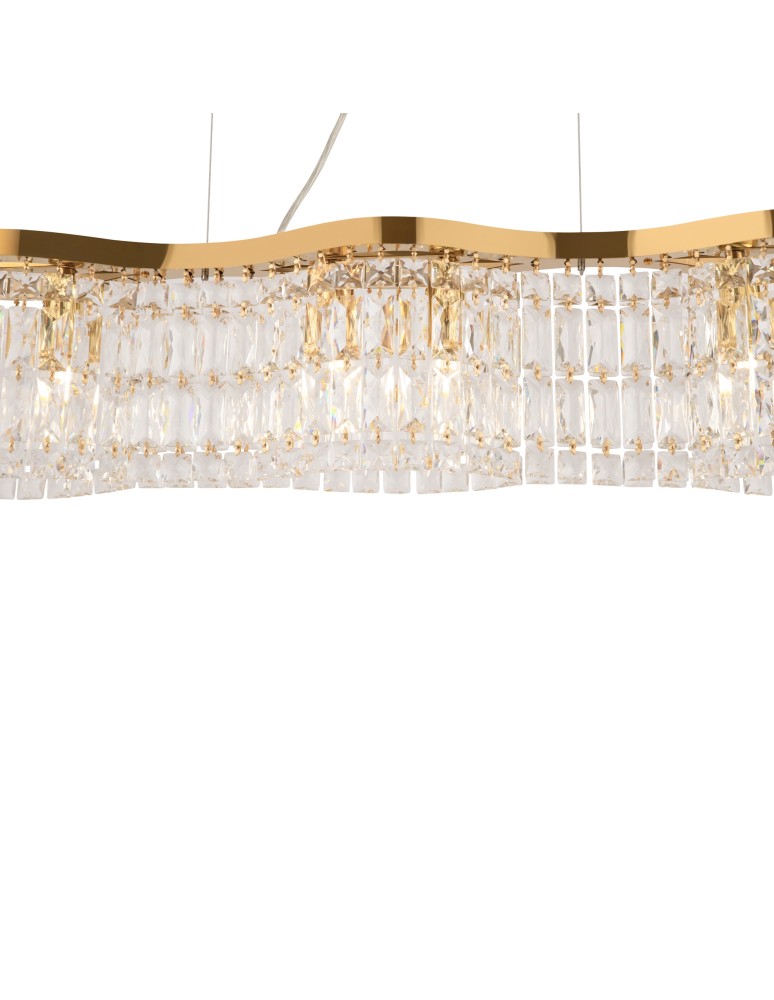 Maytoni Dune Lampa Wisząca 6xE14 60W Złoty DIA005PL-06G