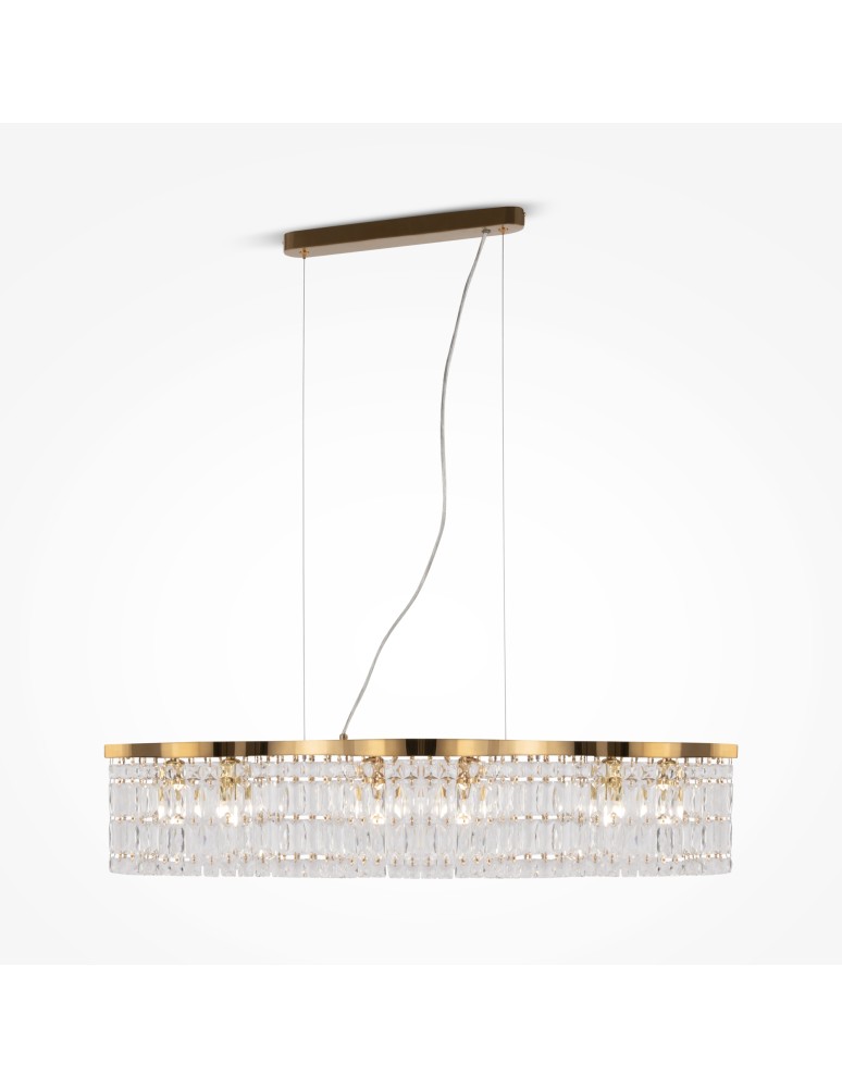 Maytoni Dune Lampa Wisząca 6xE14 60W Złoty DIA005PL-06G