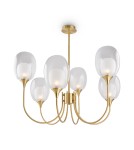 Maytoni Aura Lampa Wisząca 6xE14 60W Mosiądz MOD016PL-06BS Maytoni Aura Lampa Wisząca 6xE14 60W Mosiądz MOD016PL-06BS