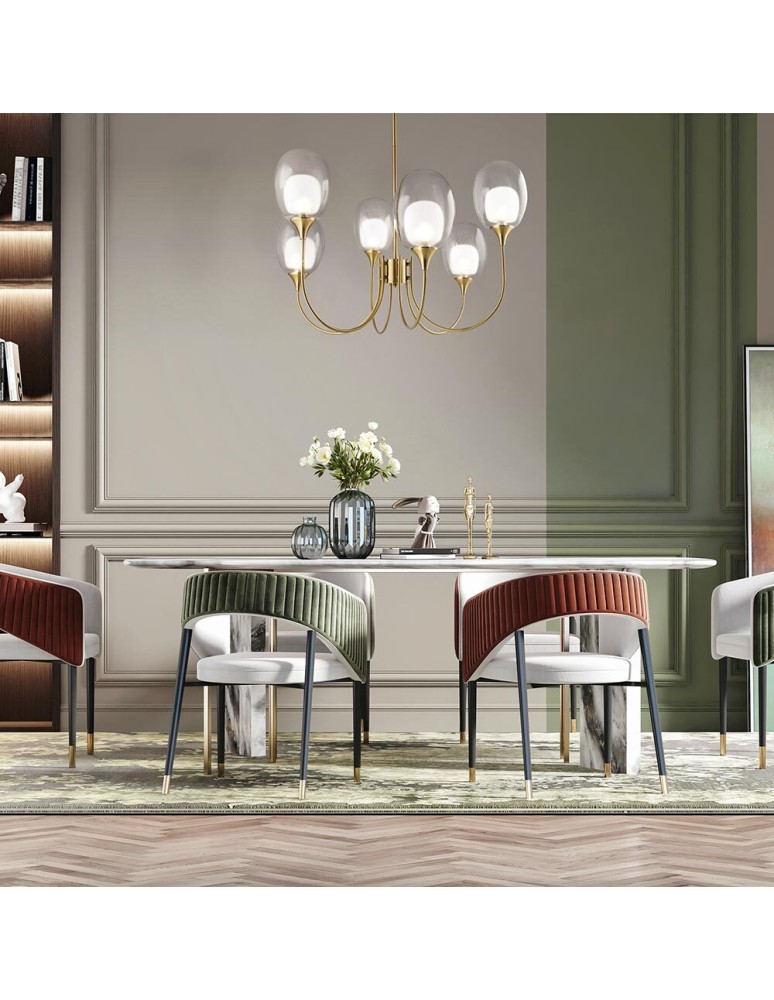 Maytoni Aura Lampa Wisząca 6xE14 60W Mosiądz MOD016PL-06BS Maytoni Aura Lampa Wisząca 6xE14 60W Mosiądz MOD016PL-06BS