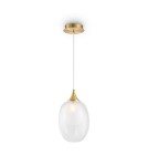 Maytoni Aura Lampa Wisząca 1xE14 60W Mosiądz MOD016PL-01BS Maytoni Aura Lampa Wisząca 1xE14 60W Mosiądz MOD016PL-01BS