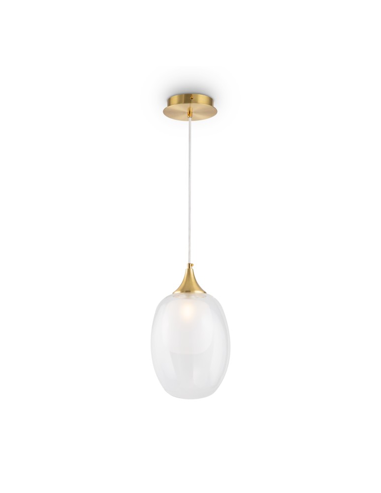 Maytoni Aura Lampa Wisząca 1xE14 60W Mosiądz MOD016PL-01BS Maytoni Aura Lampa Wisząca 1xE14 60W Mosiądz MOD016PL-01BS