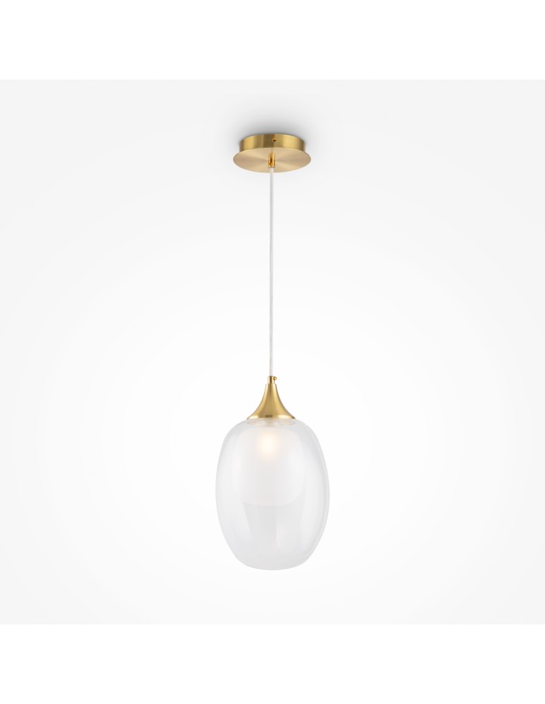 Maytoni Aura Lampa Wisząca 1xE14 60W Mosiądz MOD016PL-01BS Maytoni Aura Lampa Wisząca 1xE14 60W Mosiądz MOD016PL-01BS