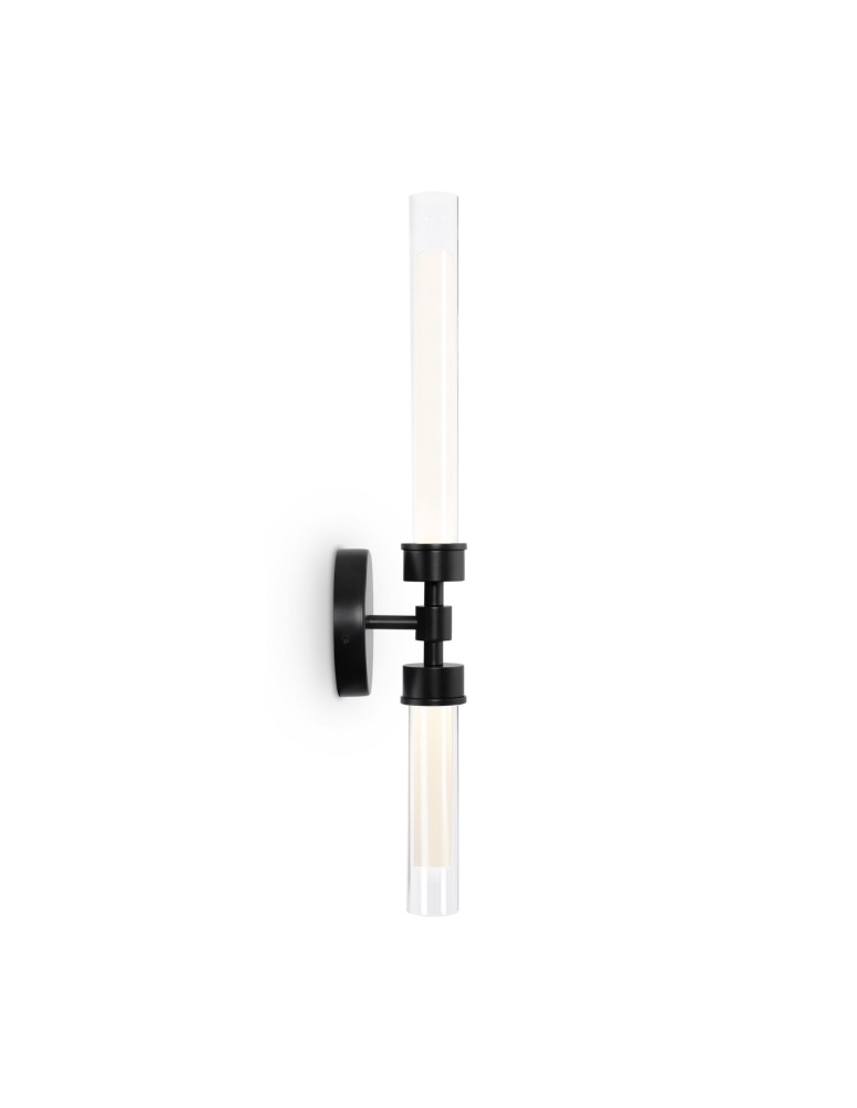 Maytoni Stelo Kinkiet/Ścienna LED 7W 600lm 3000K Czarny MOD116WL-L7B3K