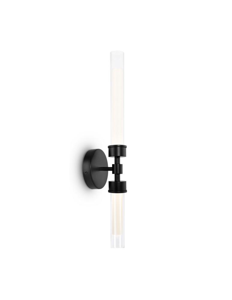 Maytoni Stelo Kinkiet/Ścienna LED 7W 600lm 3000K Czarny MOD116WL-L7B3K