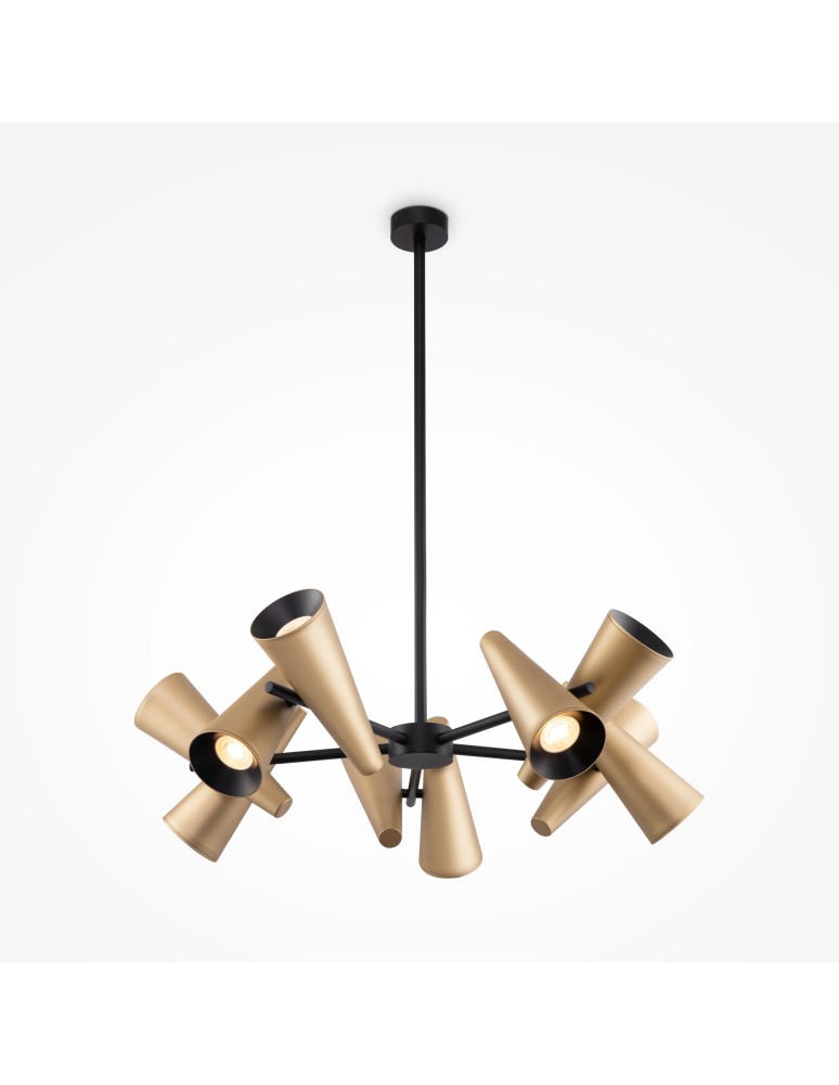 Maytoni Giro Lampa Wisząca 10xGU10 50W Mosiądz MOD095PL-10BS Maytoni Giro Lampa Wisząca 10xGU10 50W Mosiądz MOD095PL-10BS