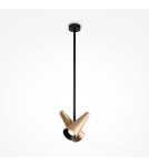 Maytoni Giro Lampa Wisząca 2xGU10 50W Mosiądz MOD095PL-02BS Maytoni Giro Lampa Wisząca 2xGU10 50W Mosiądz MOD095PL-02BS