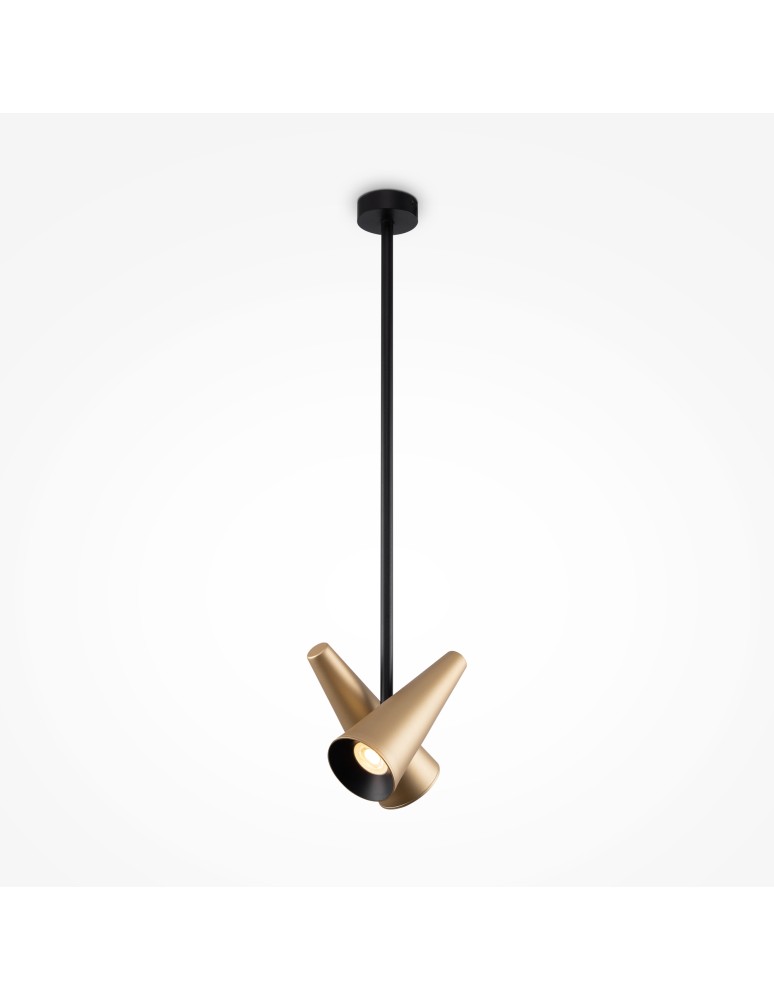 Maytoni Giro Lampa Wisząca 2xGU10 50W Mosiądz MOD095PL-02BS Maytoni Giro Lampa Wisząca 2xGU10 50W Mosiądz MOD095PL-02BS