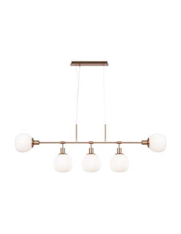 Maytoni Erich Lampa Wisząca 5xE14 40W Złoty MOD221PL-05G