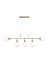 Maytoni Erich Lampa Wisząca 5xE14 40W Złoty MOD221PL-05G Maytoni Erich Lampa Wisząca 5xE14 40W Złoty MOD221PL-05G