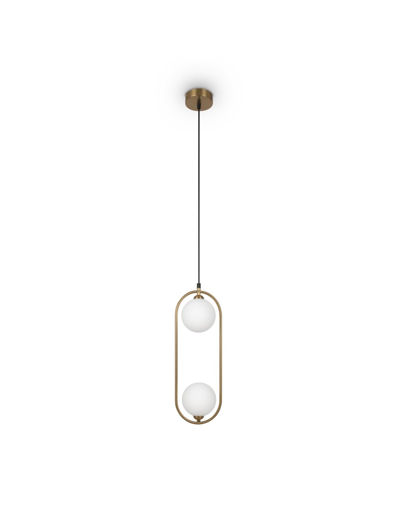 Maytoni Ring Lampa Wisząca 2xG9 25W Mosiądz MOD013PL-02BS1 Maytoni Ring Lampa Wisząca 2xG9 25W Mosiądz MOD013PL-02BS1