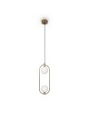 Maytoni Ring Lampa Wisząca 2xG9 25W Mosiądz MOD013PL-02BS1 Maytoni Ring Lampa Wisząca 2xG9 25W Mosiądz MOD013PL-02BS1