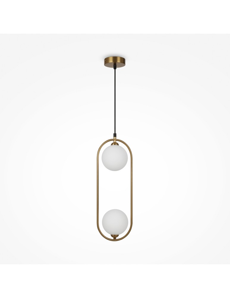 Maytoni Ring Lampa Wisząca 2xG9 25W Mosiądz MOD013PL-02BS1 Maytoni Ring Lampa Wisząca 2xG9 25W Mosiądz MOD013PL-02BS1