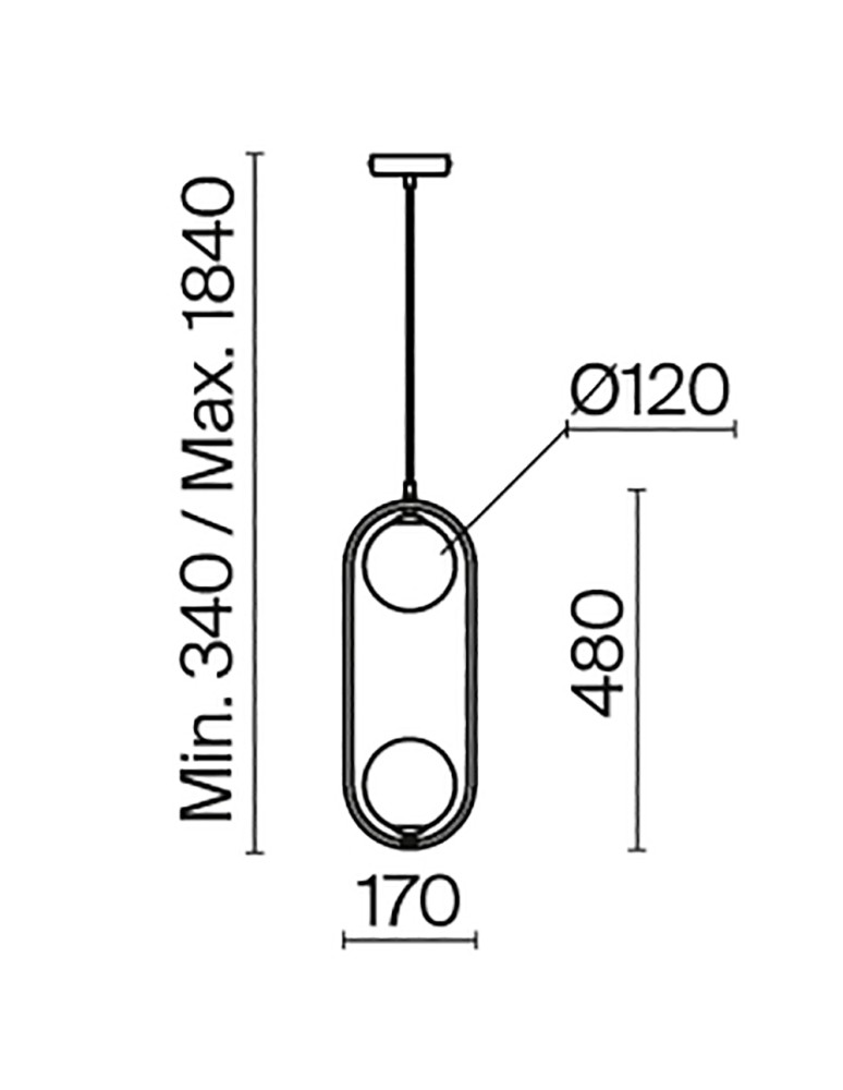 Maytoni Ring Lampa Wisząca 2xG9 25W Mosiądz MOD013PL-02BS1 Maytoni Ring Lampa Wisząca 2xG9 25W Mosiądz MOD013PL-02BS1