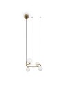 Maytoni Ring Lampa Wisząca 4xG9 25W Mosiądz MOD013PL-04BS1