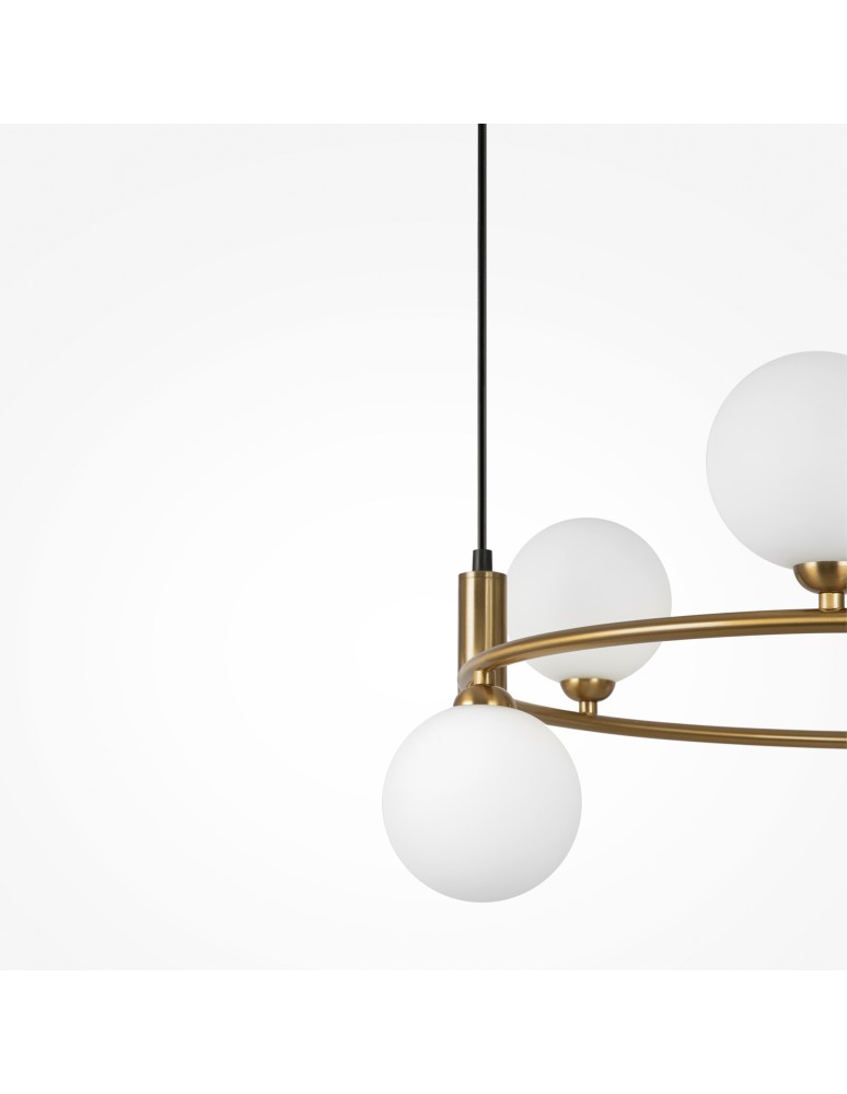 Maytoni Ring Lampa Wisząca 6xG9 25W Mosiądz MOD013PL-06BS1 Maytoni Ring Lampa Wisząca 6xG9 25W Mosiądz MOD013PL-06BS1