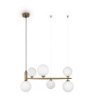 Maytoni Ring Lampa Wisząca 6xG9 25W Mosiądz MOD013PL-06BS1 Maytoni Ring Lampa Wisząca 6xG9 25W Mosiądz MOD013PL-06BS1