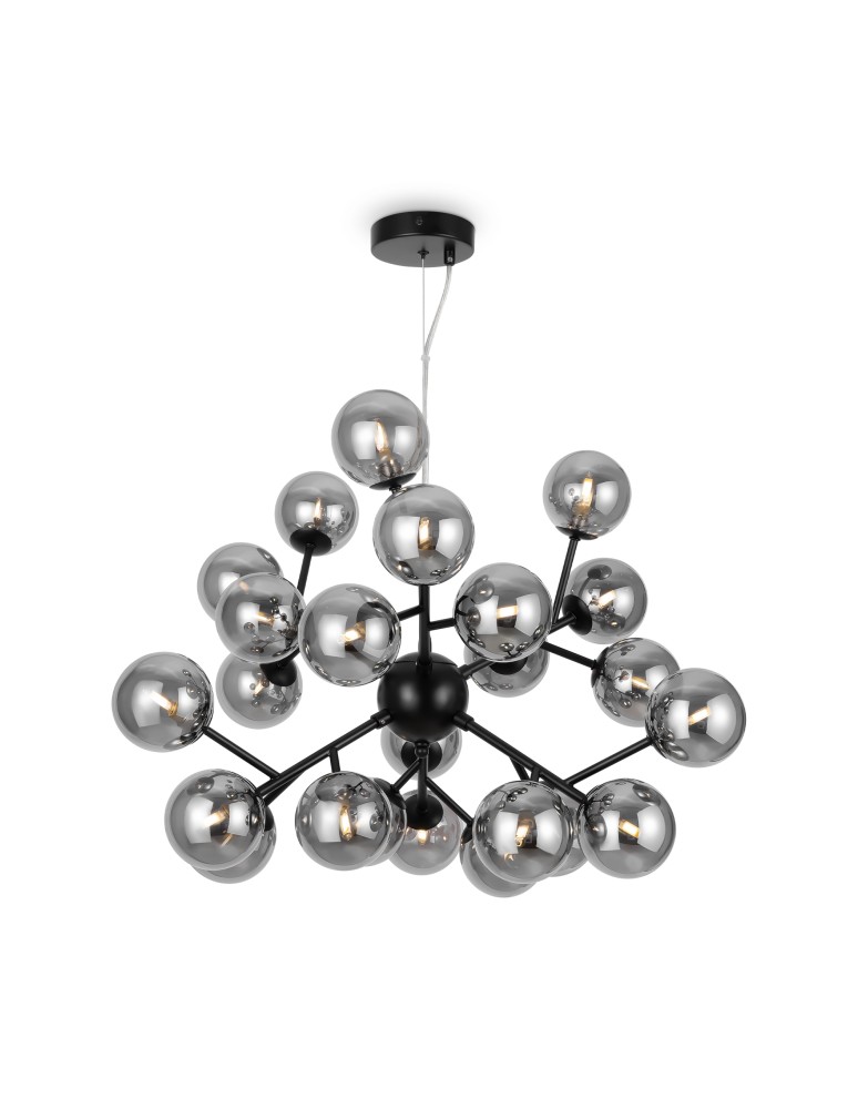 Maytoni Dallas Lampa Wisząca 24xG9 28W Czarny MOD545PL-24B Maytoni Dallas Lampa Wisząca 24xG9 28W Czarny MOD545PL-24B