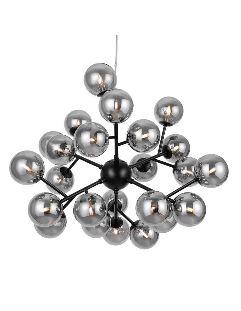 Maytoni Dallas Lampa Wisząca 24xG9 28W Czarny MOD545PL-24B Maytoni Dallas Lampa Wisząca 24xG9 28W Czarny MOD545PL-24B