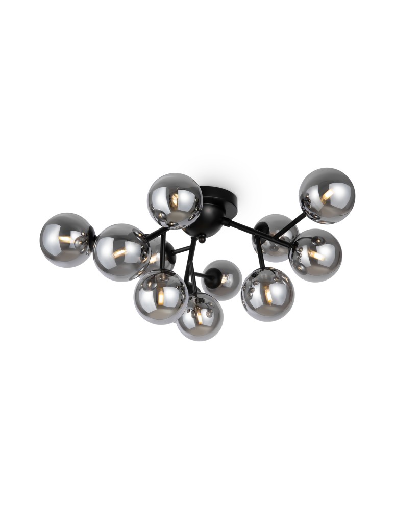 Maytoni Dallas Lampa Sufitowa 12xG9 28W Czarny MOD545CL-12B Maytoni Dallas Lampa Sufitowa 12xG9 28W Czarny MOD545CL-12B