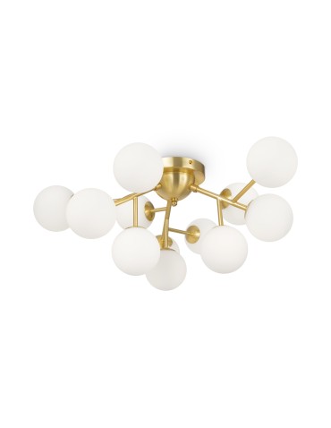 Maytoni Dallas Lampa Sufitowa 12xG9 28W Złoty MOD545CL-12BS