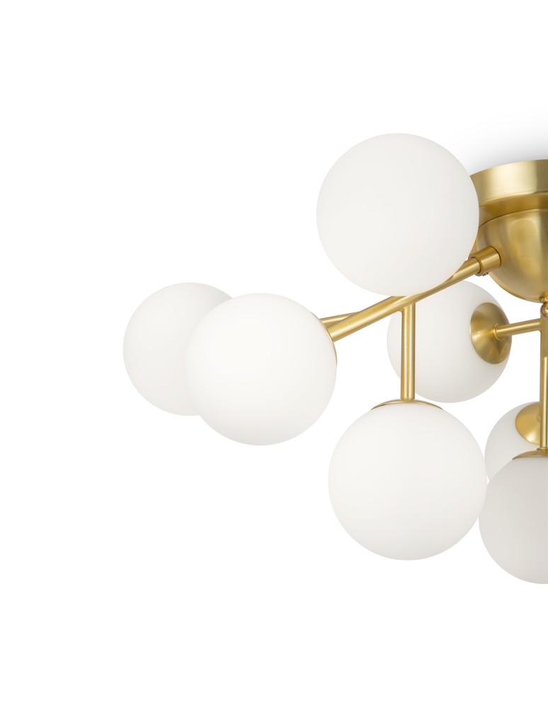 Maytoni Dallas Lampa Sufitowa 12xG9 28W Złoty MOD545CL-12BS Maytoni Dallas Lampa Sufitowa 12xG9 28W Złoty MOD545CL-12BS
