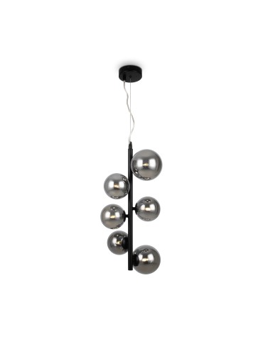Maytoni Dallas Lampa Wisząca 6xG9 28W Czarny MOD545PL-06B