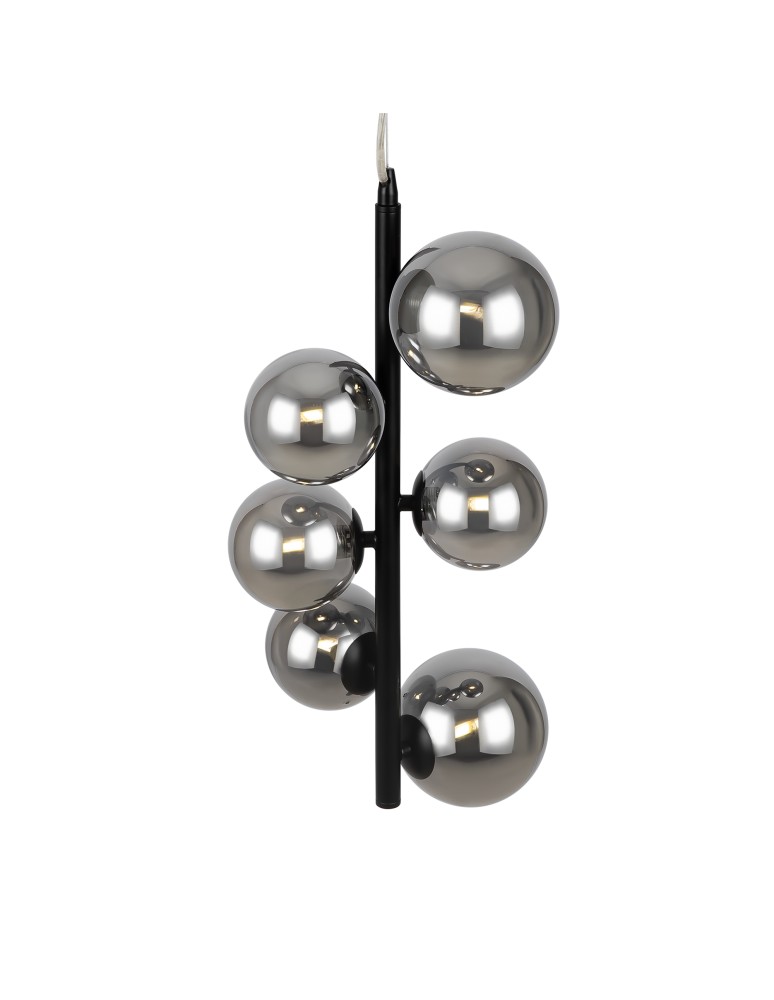 Maytoni Dallas Lampa Wisząca 6xG9 28W Czarny MOD545PL-06B Maytoni Dallas Lampa Wisząca 6xG9 28W Czarny MOD545PL-06B