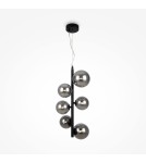 Maytoni Dallas Lampa Wisząca 6xG9 28W Czarny MOD545PL-06B Maytoni Dallas Lampa Wisząca 6xG9 28W Czarny MOD545PL-06B