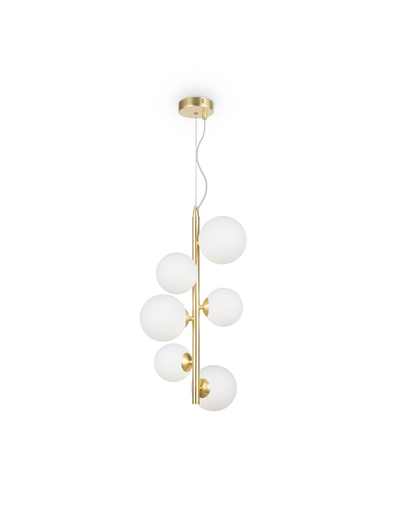Maytoni Dallas Lampa Wisząca 6xG9 28W Złoty MOD545PL-06BS Maytoni Dallas Lampa Wisząca 6xG9 28W Złoty MOD545PL-06BS