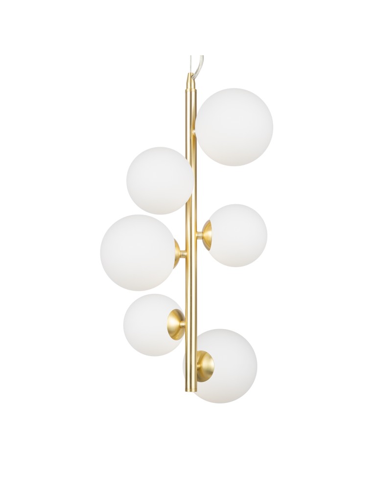 Maytoni Dallas Lampa Wisząca 6xG9 28W Złoty MOD545PL-06BS Maytoni Dallas Lampa Wisząca 6xG9 28W Złoty MOD545PL-06BS