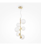 Maytoni Dallas Lampa Wisząca 6xG9 28W Złoty MOD545PL-06BS Maytoni Dallas Lampa Wisząca 6xG9 28W Złoty MOD545PL-06BS