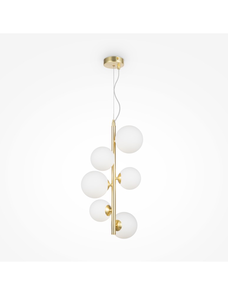 Maytoni Dallas Lampa Wisząca 6xG9 28W Złoty MOD545PL-06BS Maytoni Dallas Lampa Wisząca 6xG9 28W Złoty MOD545PL-06BS