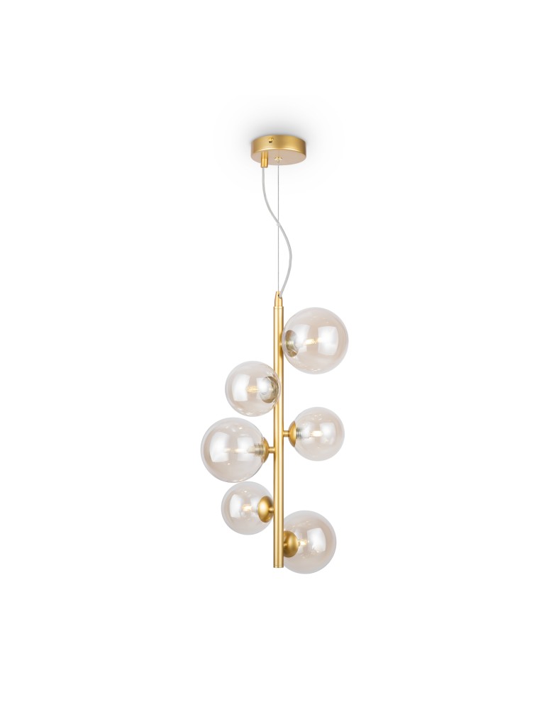 Maytoni Dallas Lampa Wisząca 6xG9 28W Złoty MOD545PL-06G