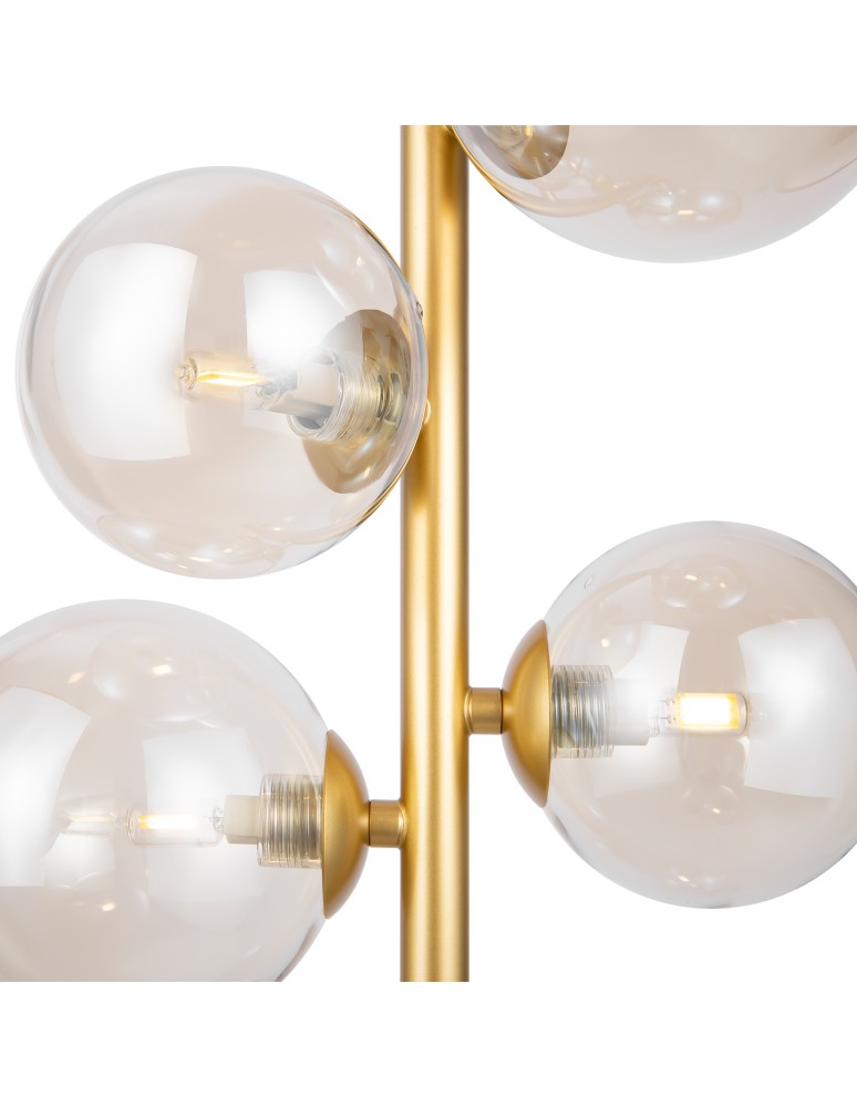 Maytoni Dallas Lampa Wisząca 6xG9 28W Złoty MOD545PL-06G Maytoni Dallas Lampa Wisząca 6xG9 28W Złoty MOD545PL-06G