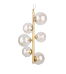 Maytoni Dallas Lampa Wisząca 6xG9 28W Złoty MOD545PL-06G Maytoni Dallas Lampa Wisząca 6xG9 28W Złoty MOD545PL-06G
