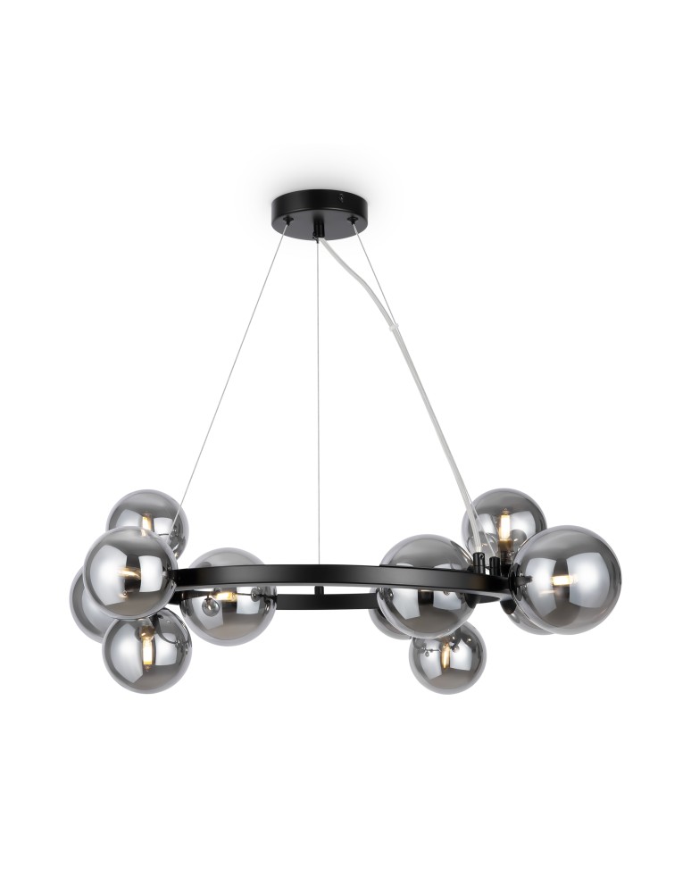 Maytoni Dallas Lampa Wisząca 11xG9 28W Czarny MOD545PL-11B
