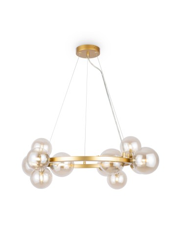 Maytoni Dallas Lampa Wisząca 11xG9 28W Złoty MOD545PL-11G