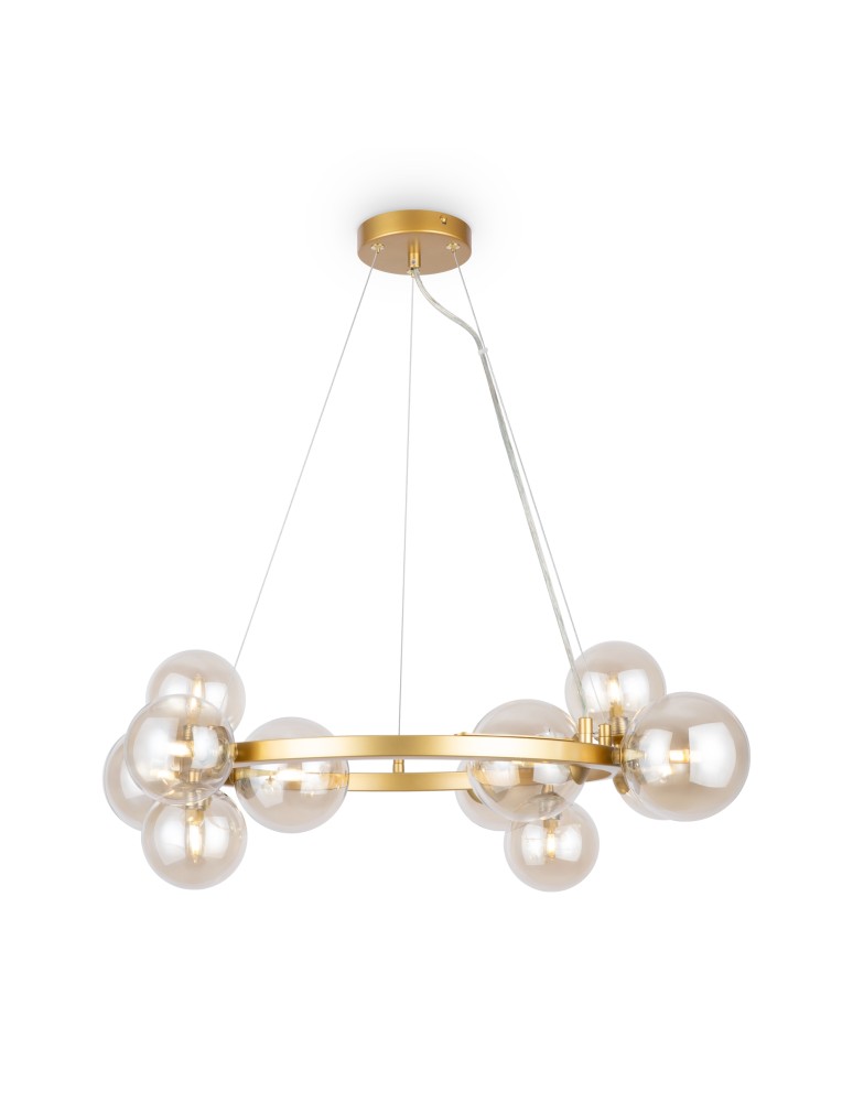 Maytoni Dallas Lampa Wisząca 11xG9 28W Złoty MOD545PL-11G Maytoni Dallas Lampa Wisząca 11xG9 28W Złoty MOD545PL-11G