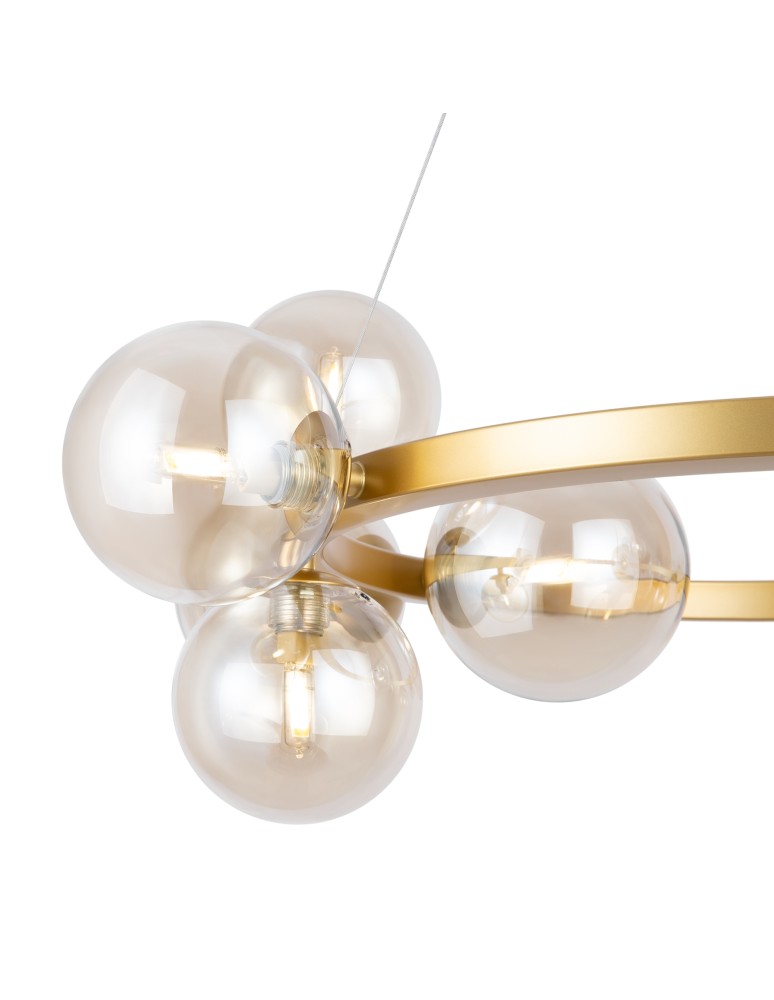 Maytoni Dallas Lampa Wisząca 11xG9 28W Złoty MOD545PL-11G Maytoni Dallas Lampa Wisząca 11xG9 28W Złoty MOD545PL-11G