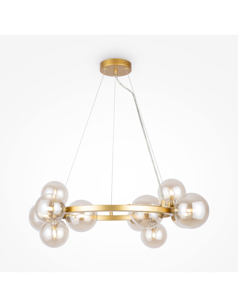 Maytoni Dallas Lampa Wisząca 11xG9 28W Złoty MOD545PL-11G Maytoni Dallas Lampa Wisząca 11xG9 28W Złoty MOD545PL-11G
