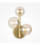 Kinkiety - Maytoni Dallas Kinkiet/Ścienna 3xG9 28W Złoty MOD545WL-03G - product 4