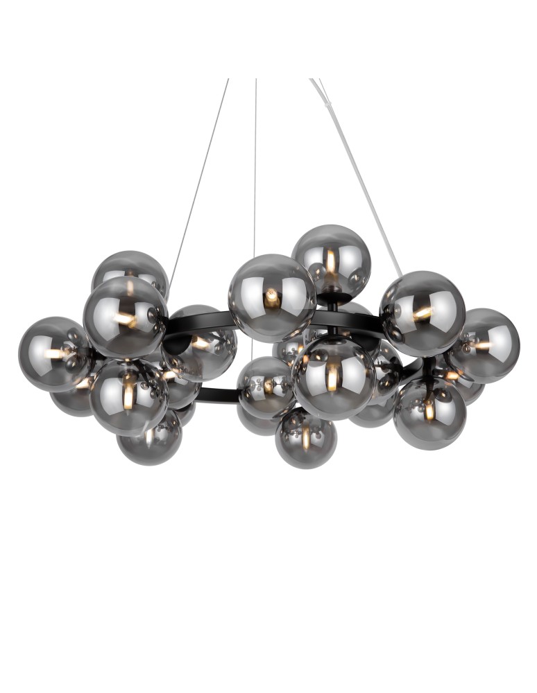 Maytoni Dallas Lampa Wisząca 25xG9 28W Czarny MOD545PL-25B Maytoni Dallas Lampa Wisząca 25xG9 28W Czarny MOD545PL-25B
