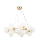 Maytoni Dallas Lampa Wisząca 25xG9 28W Złoty MOD545PL-25BS Maytoni Dallas Lampa Wisząca 25xG9 28W Złoty MOD545PL-25BS