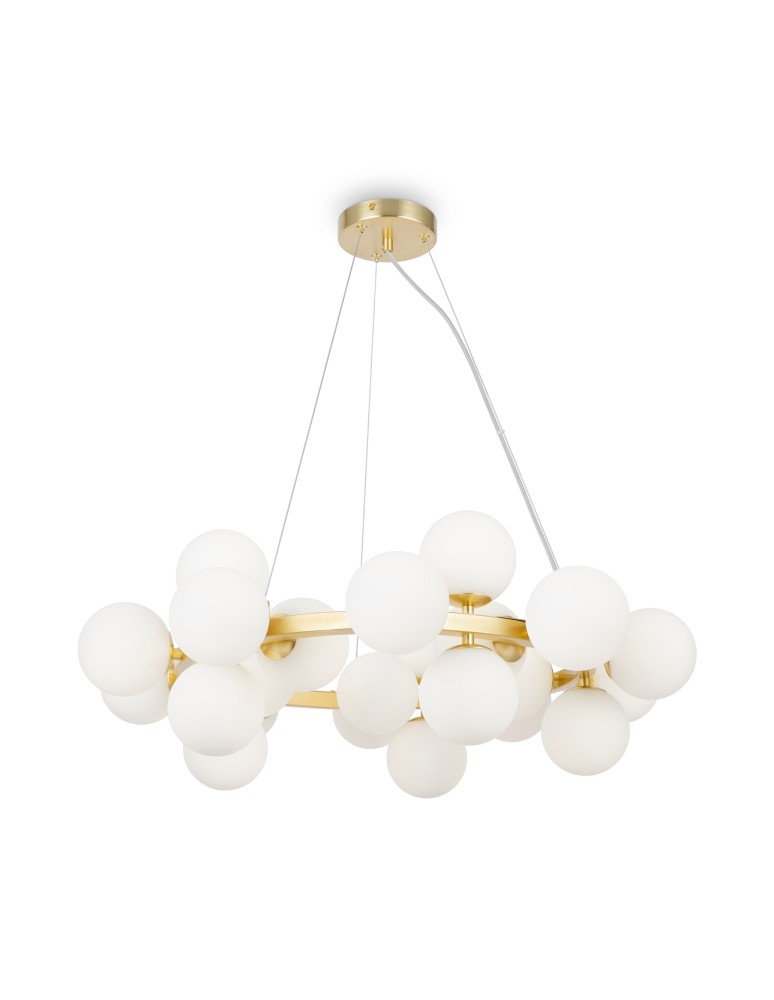 Maytoni Dallas Lampa Wisząca 25xG9 28W Złoty MOD545PL-25BS