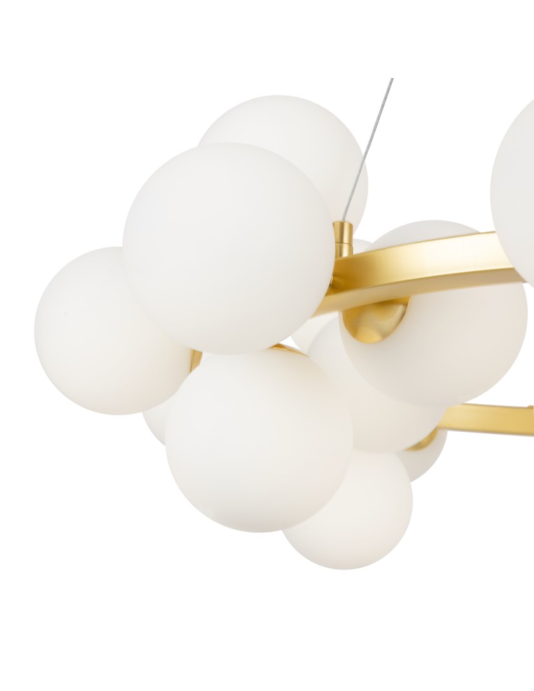 Maytoni Dallas Lampa Wisząca 25xG9 28W Złoty MOD545PL-25BS Maytoni Dallas Lampa Wisząca 25xG9 28W Złoty MOD545PL-25BS