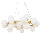 Maytoni Dallas Lampa Wisząca 25xG9 28W Złoty MOD545PL-25BS Maytoni Dallas Lampa Wisząca 25xG9 28W Złoty MOD545PL-25BS