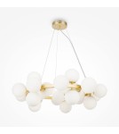 Maytoni Dallas Lampa Wisząca 25xG9 28W Złoty MOD545PL-25BS Maytoni Dallas Lampa Wisząca 25xG9 28W Złoty MOD545PL-25BS