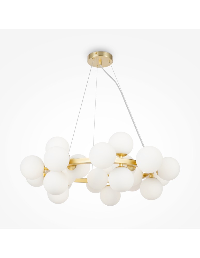 Maytoni Dallas Lampa Wisząca 25xG9 28W Złoty MOD545PL-25BS Maytoni Dallas Lampa Wisząca 25xG9 28W Złoty MOD545PL-25BS