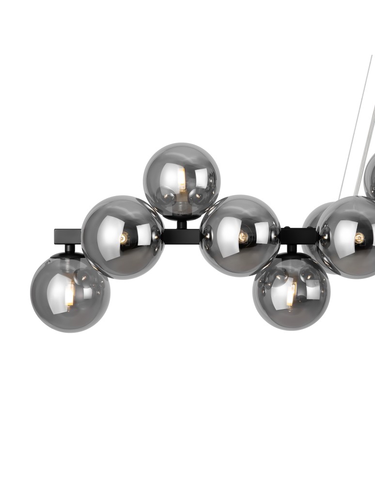 Maytoni Dallas Lampa Wisząca 25xG9 28W Czarny MOD547PL-25B Maytoni Dallas Lampa Wisząca 25xG9 28W Czarny MOD547PL-25B